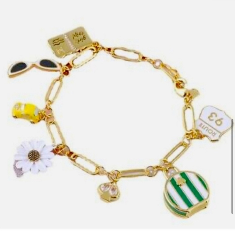 $148 Kate Spade away we go Charm Bracelet NWT - Picture 3 of 8